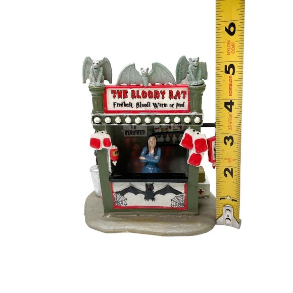 Lemax Spooky Town The Bloody Bat- Halloween Village- Carnival- NO Box - Picture 9 of 9